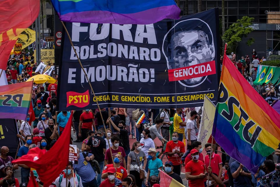 A paciência acabou! Fora Bolsonaro e Mourão, já! Veja onde serão os atos deste dia 9