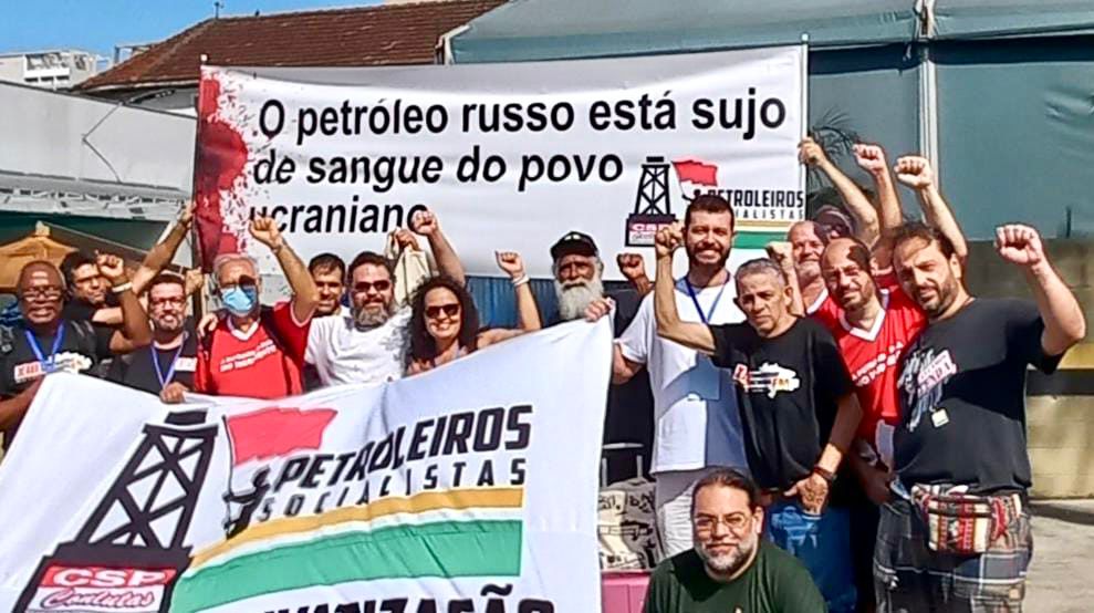 Congresso dos petroleiros aposta na independência política para derrotar Bolsonaro e aprova apoio à resistência ucraniana