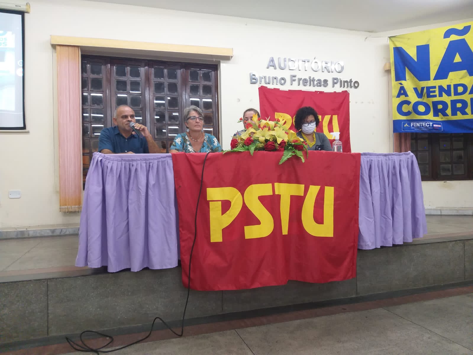 PB: Com a presença de Vera, PSTU lança pré-candidaturas de Nascimento ao governo e Alice Maciel a vice