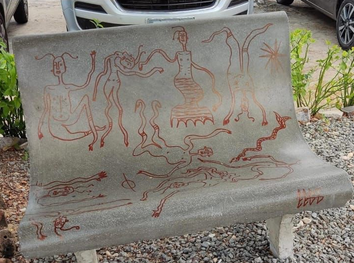 PI: Por causa de grafite, PM detém universitário em sala de aula na Parnaíba