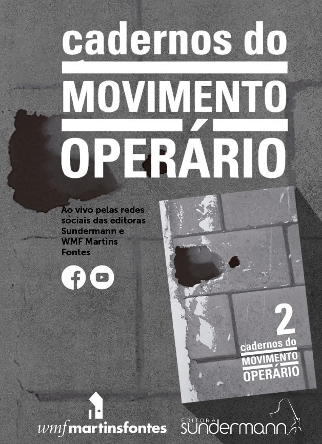 Amanhã (22) e 29, debates de lançamento do ‘Cadernos Movimento Operário’