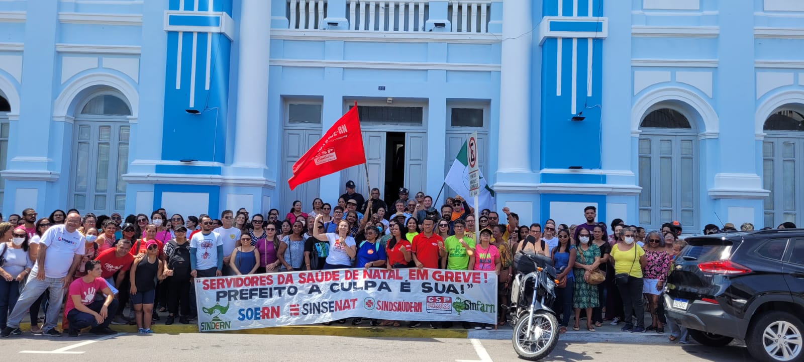 Todo apoio à greve da saúde de Natal (RN)