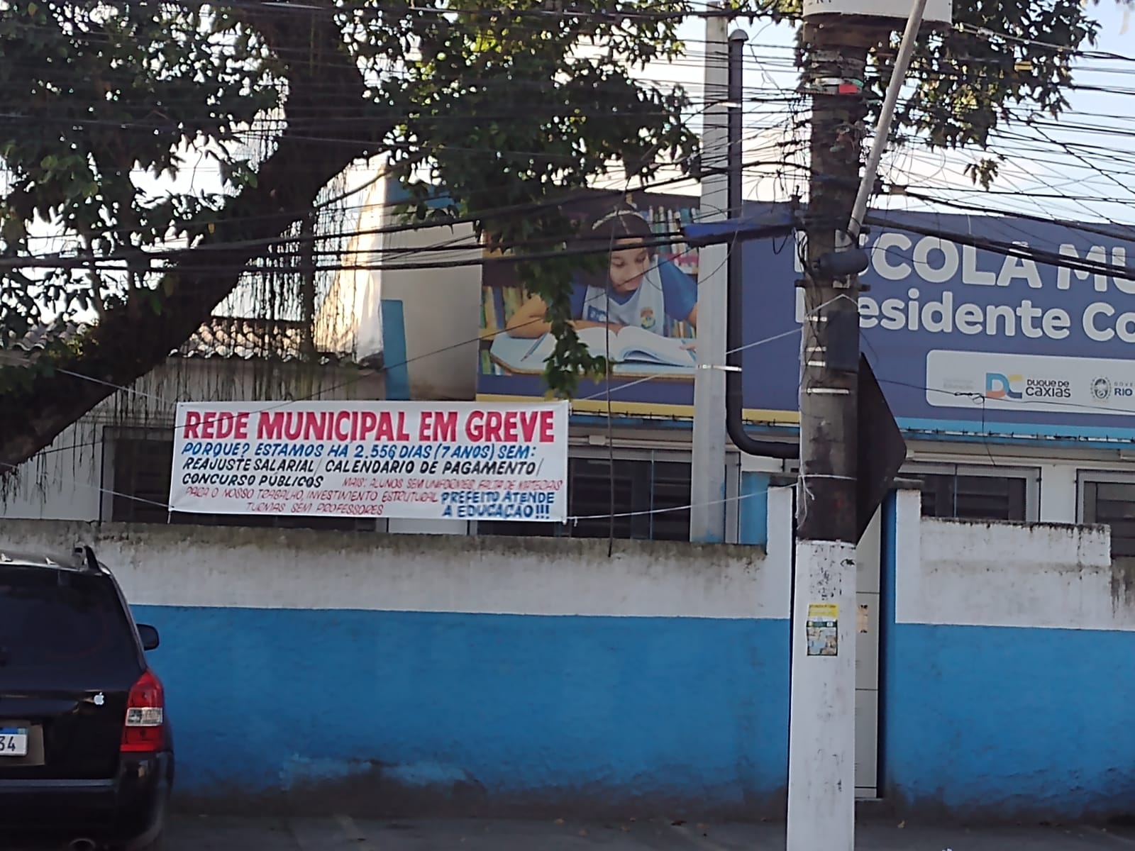 Todo apoio à greve da rede municipal de Duque de Caxias (RJ)!