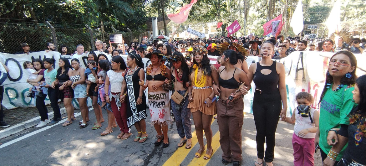 STF retoma julgamento sobre Marco Temporal na quarta. Novos protestos estão programados