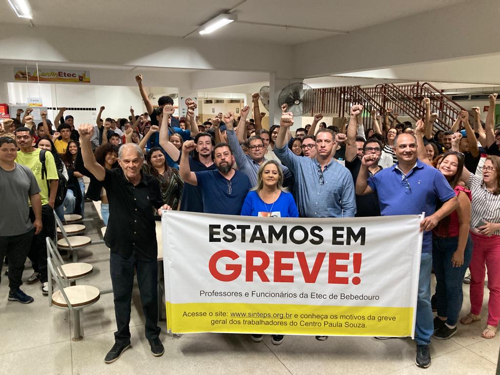Todo apoio à greve dos trabalhadores da ETEC e FATEC São Paulo