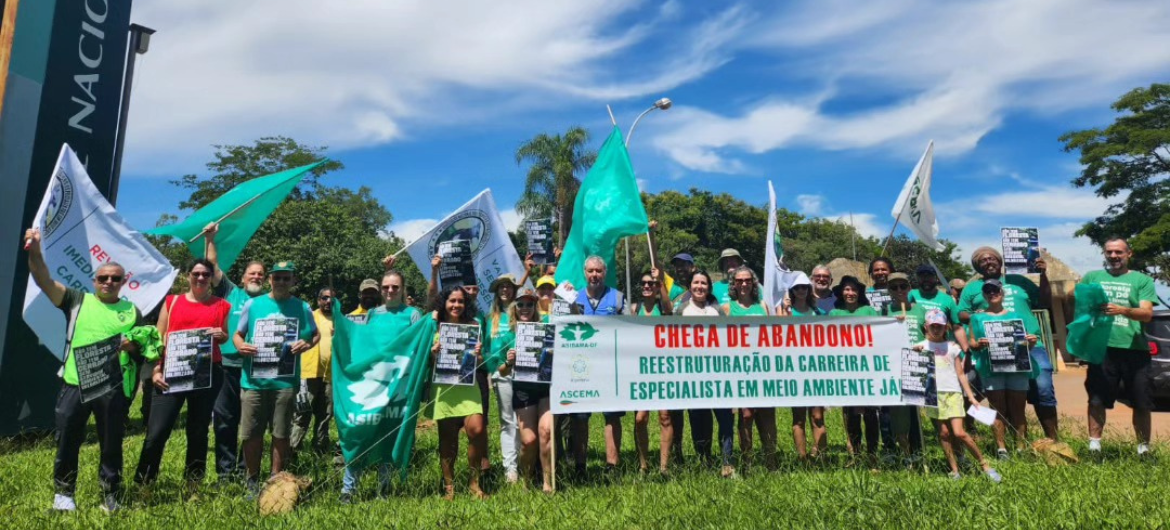 Servidores do Ibama, ICMBio, SFB e MMA iniciam greve