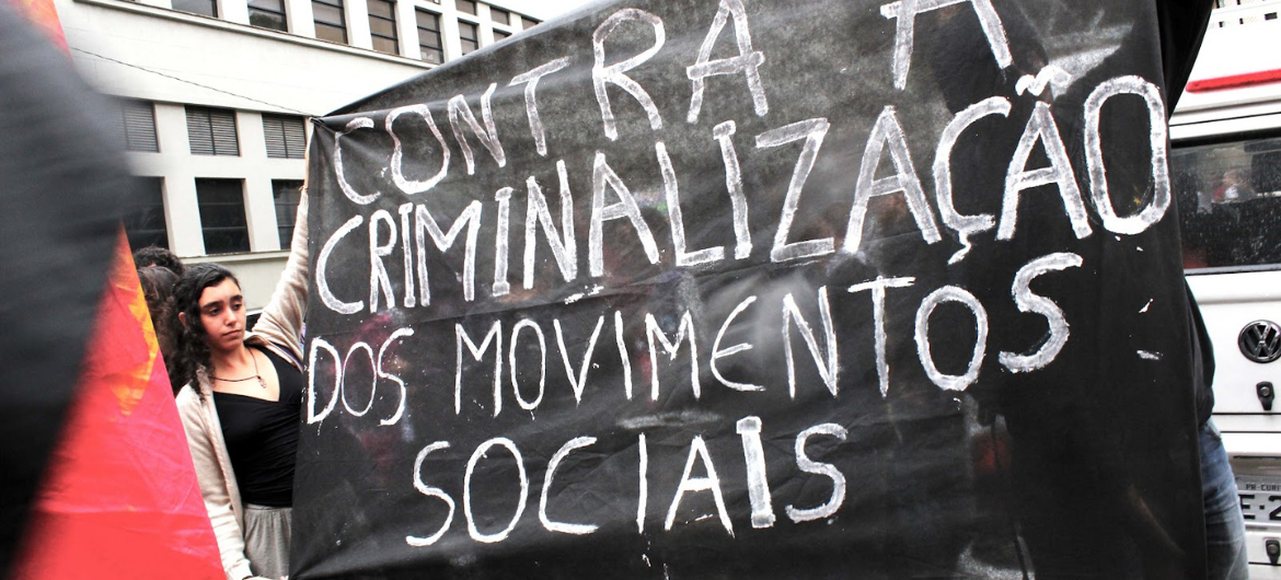 Lutar não é crime: movimentos convocam Plenária Nacional dia 19/6 para organizar luta contra PL 709