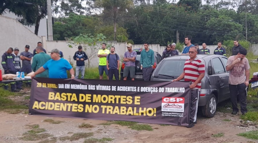28 de abril: dia de luta em memória das vítimas de acidentes e doenças do trabalho