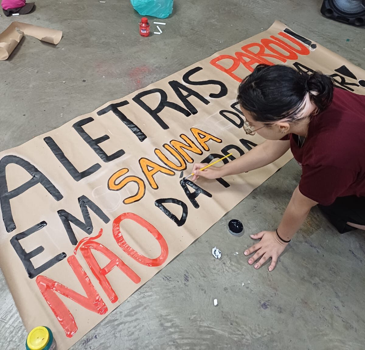 Estudantes de Letras dão o pontapé das mobilizações estudantis de 2025 na USP