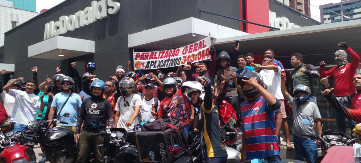 Breque dos Apps: entregadores realizam greve pelo país nesta segunda e terça-feira. Todo apoio!