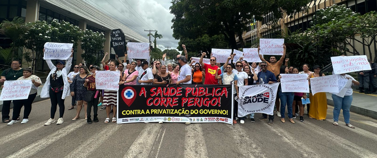 Amapá: Trabalhadores da saúde irão paralisar nesta quarta-feira, dia 30/4