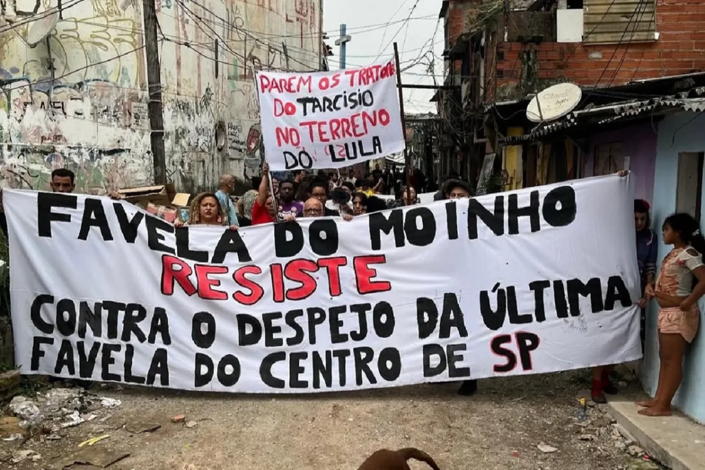 Vitória dos trabalhadores da Favela do Moinho
