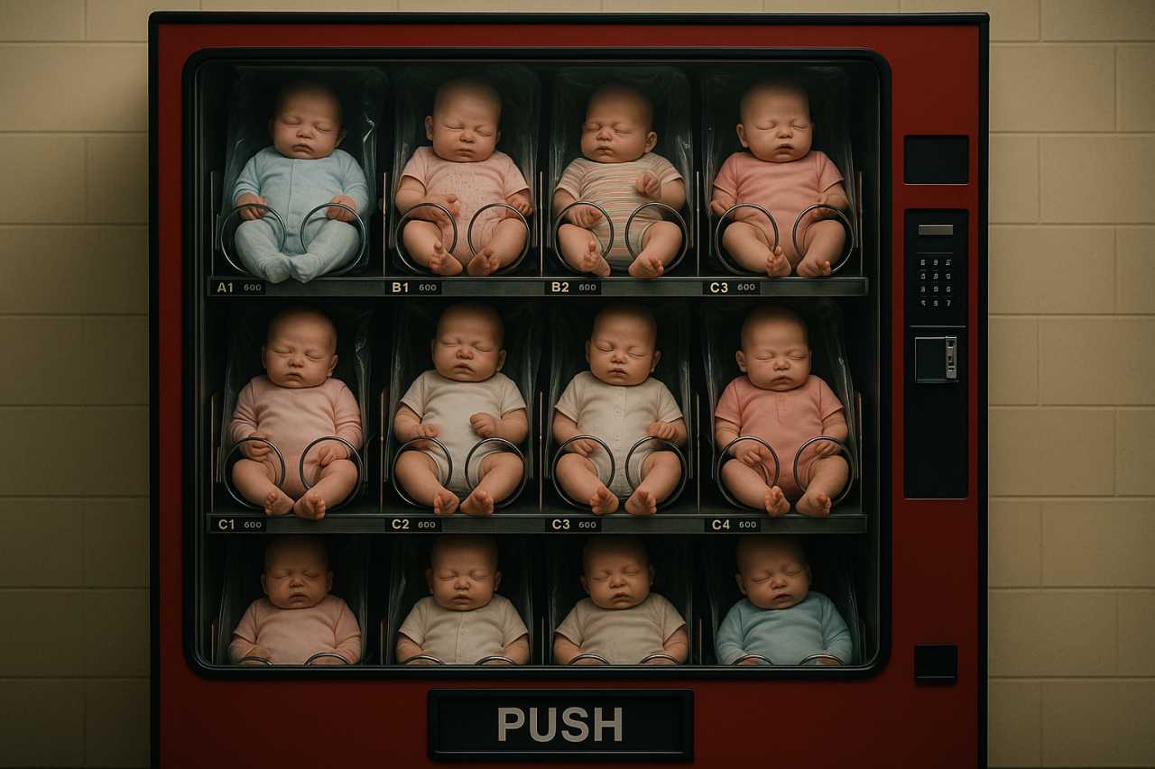 Bebês reborn mamam em seios de silicone?