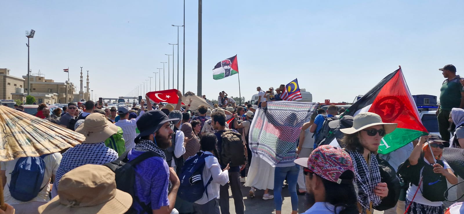 Palestina: Marcha Global e comboio expõem o estado de sítio imposto à Gaza