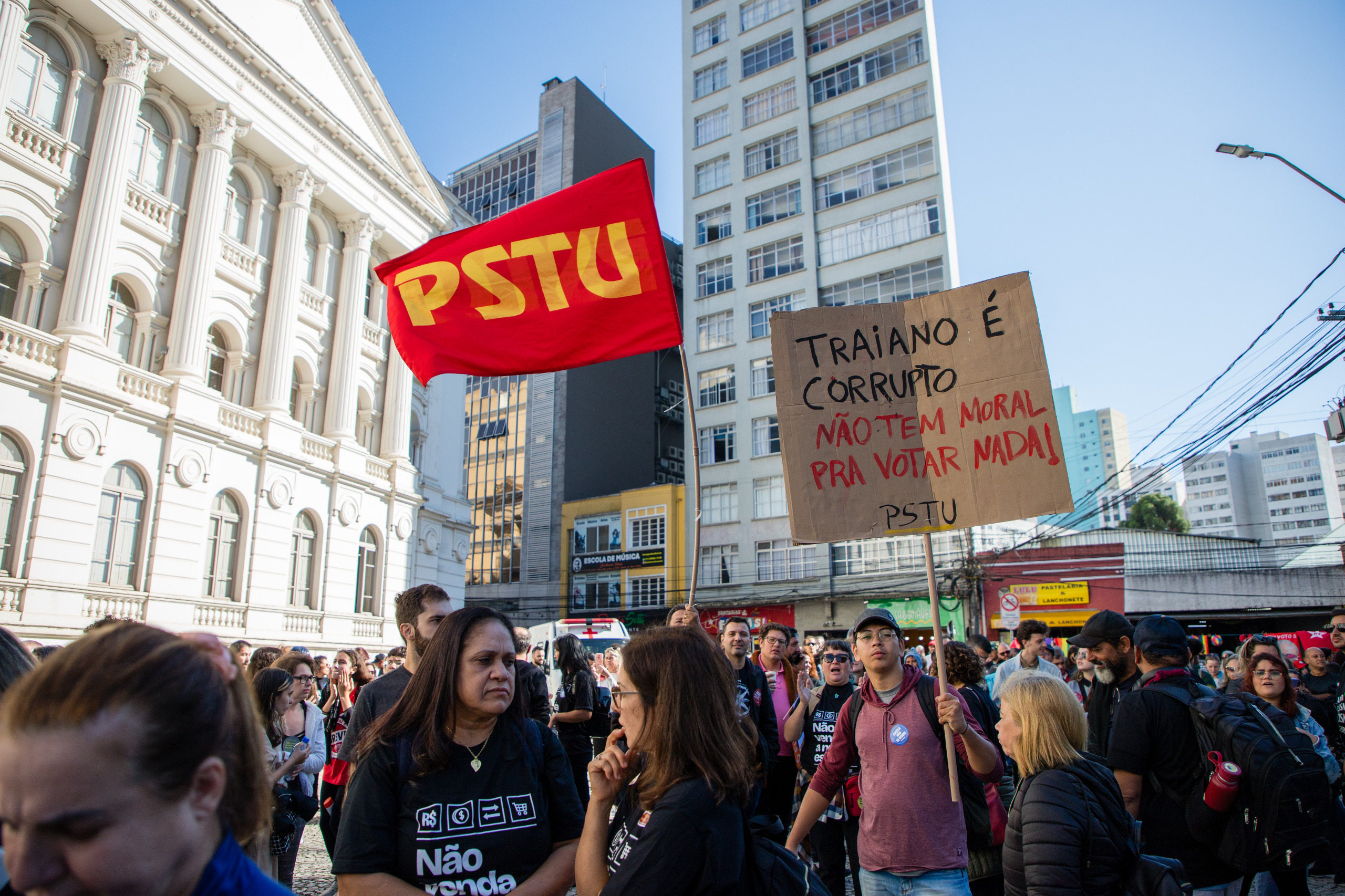 Curitiba: Em defesa do camarada Pedro Lanna, preso na luta e ignorado pela direção do Sinditest-PR