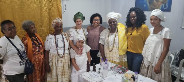 Vera participa do Encontro das Mulheres do Candomblé no ABC Paulista