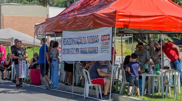 Segue greve na Avibras e trabalhadores fortalecem mobilização e solidariedade