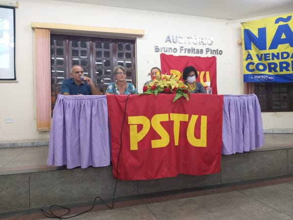 PB: Com a presença de Vera, PSTU lança pré-candidaturas de Nascimento ao governo e Alice Maciel a vice
