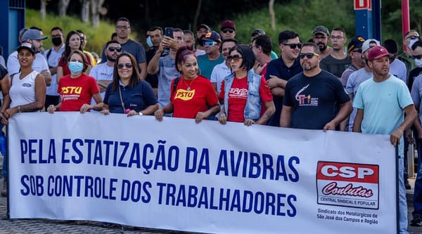 Guilherme Boulos (PSOL), cadê o Projeto de Lei pela estatização da Avibras?