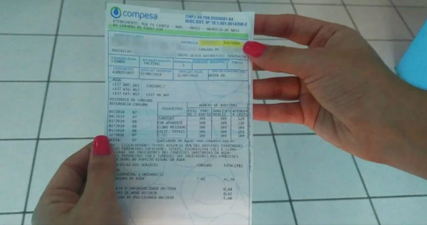 PE: Falta água na torneira, mas o governo de Raquel Lyra aumenta a conta do consumidor