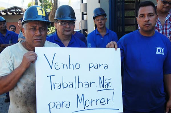 Mortes no trabalho crescem e acidentes batem recorde de notificações no SUS