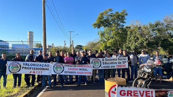 SP | É greve! Trabalhadores da Fundação Casa entram em greve a partir de 3 de maio