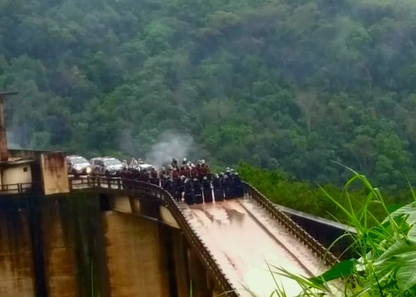 Governador de SC reprime indígenas para fechar barragem e coloca populações inteiras em risco