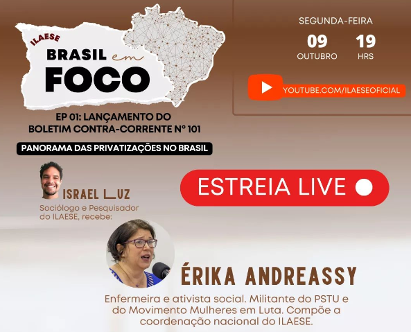 ILAESE estreia hoje, às 19h, programa semanal no YouTube