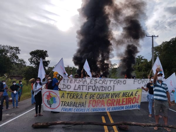 MA: Comunidades rurais fecham rodovias contra a Lei da Grilagem