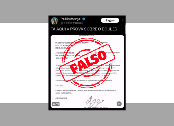 SP: Repudiamos a acusação caluniosa de Pablo Marçal contra Guilherme Boulos