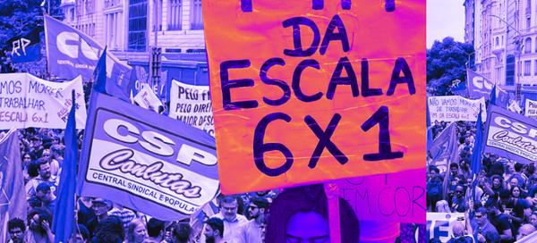 Preparar os atos do dia 16/2 pelo fim da jornada 6x1: Não aguentamos mais trabalhar muito e ganhar pouco