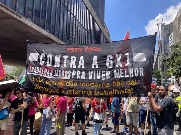 Veja como foi o Dia Nacional de Luta pelo fim da escala 6x1