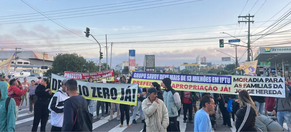 Comunidades protestam contra despejos em SP e preparam mobilização unificada para 11 de junho