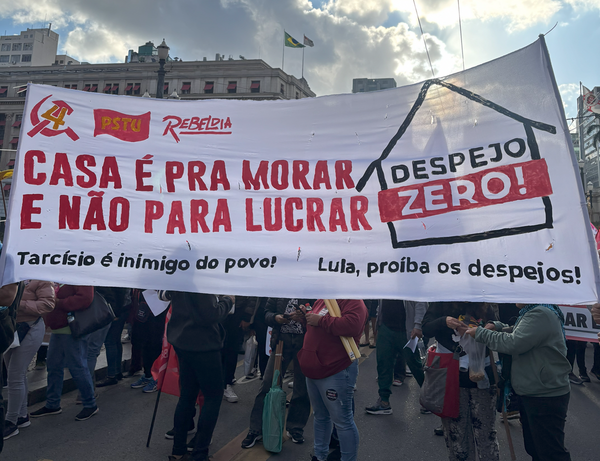 SP: Movimentos sociais foram às ruas da capital paulista contra os despejos e pelo fim da violência policial