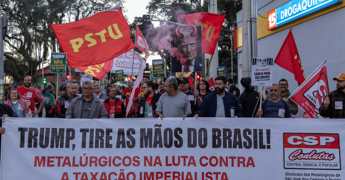 Decreto de Tarifaço de Trump e ingerência no STF são um ataque imperialista ao Brasil