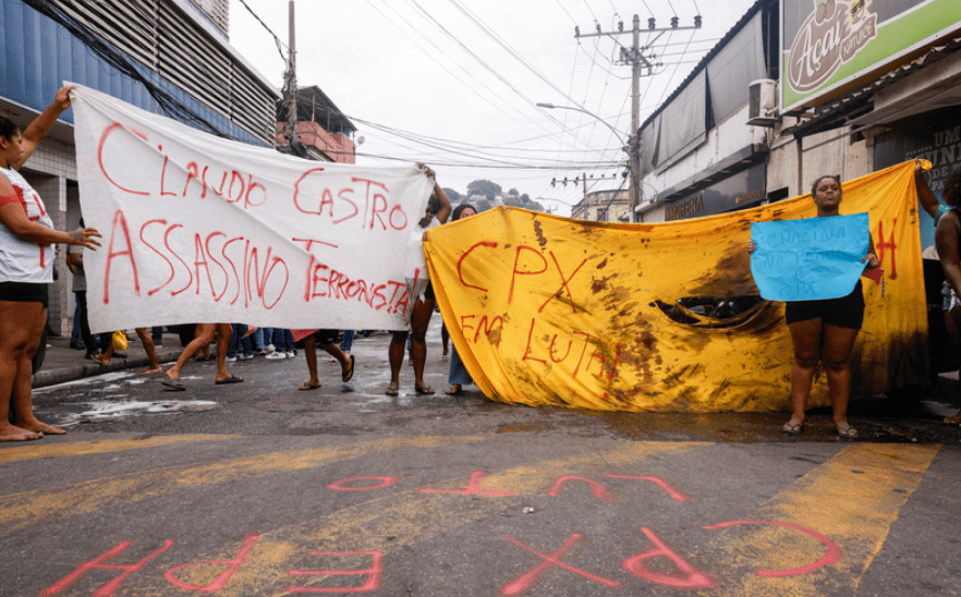 Cláudio Castro é o mandante da Chacina no Rio! Fora Cláudio Castro!